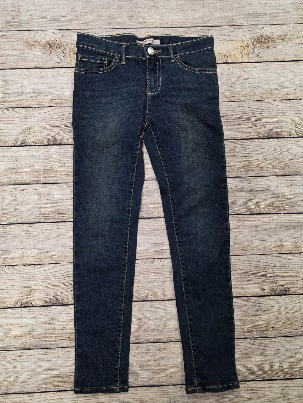 Levi's Dark 710 Super Skinny Jeans Size 8 Reg